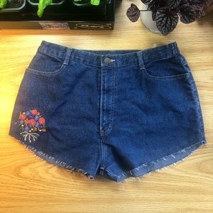 SOLD High Waisted Vintage Japanese Denim Shorts